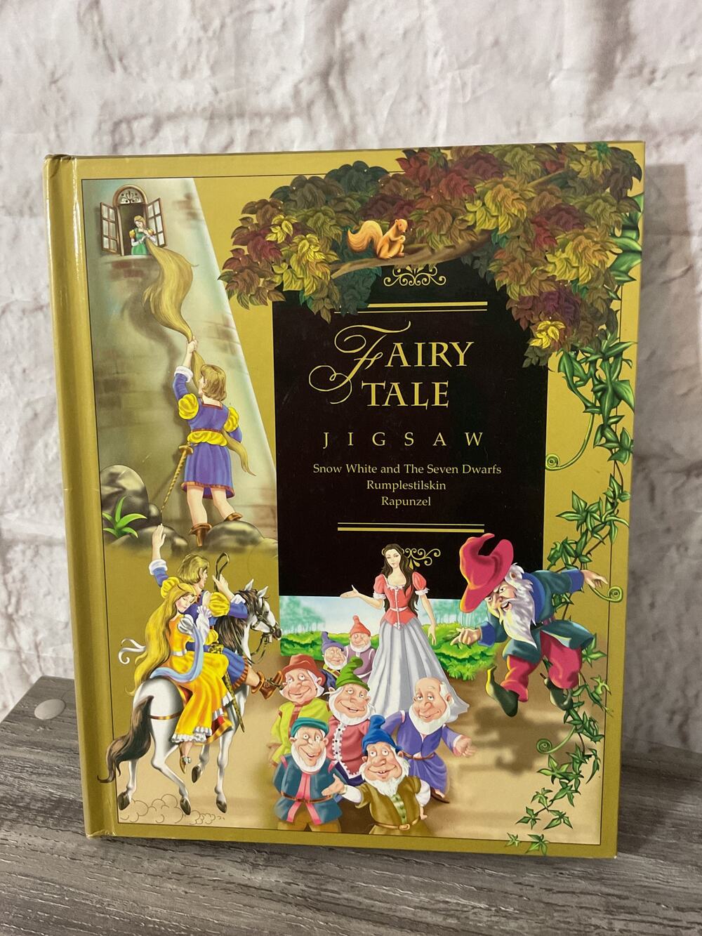 2004 Fairy Tale Jigsaw (6 fairy tale puzzles each page a puzzle.) Hardcover Book
